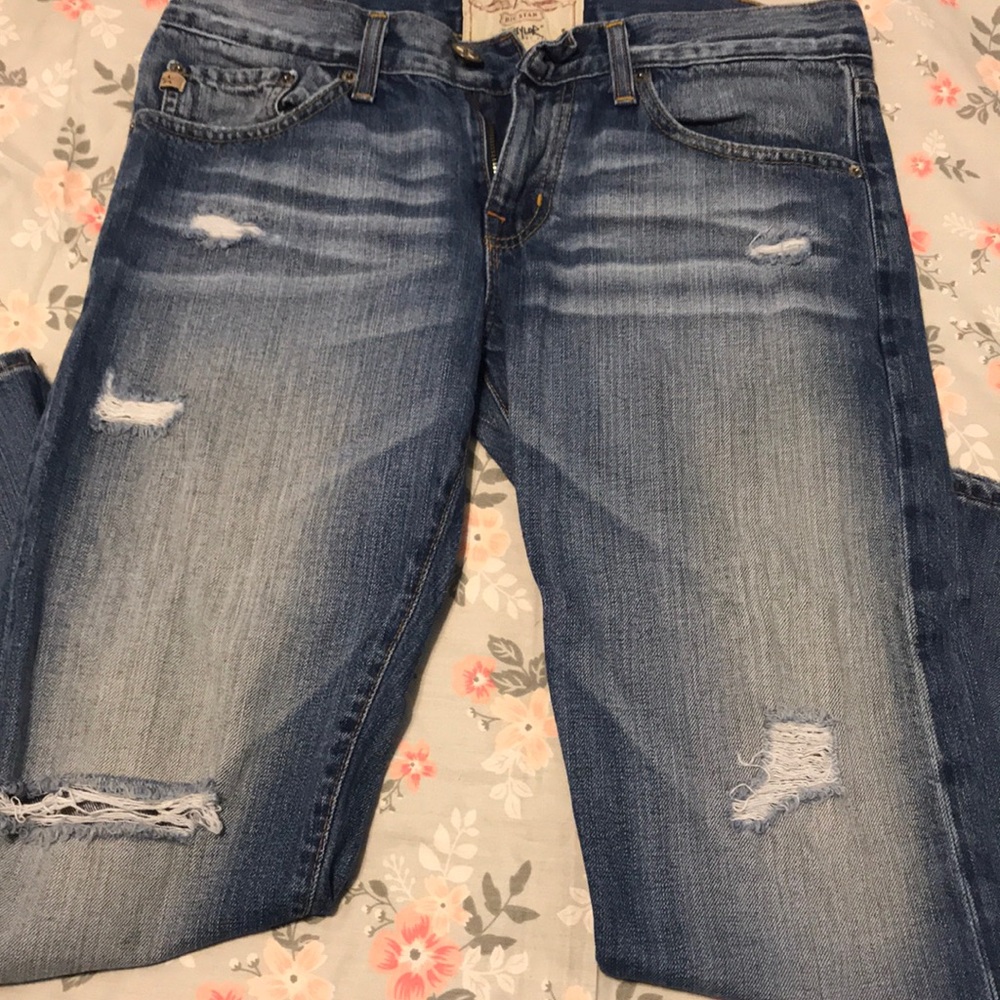 Big Star cropped Boyfriend jean